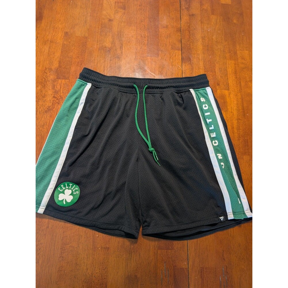Boston Celtics 2xl Fanatics Black Green White Shorts Men Shamrock